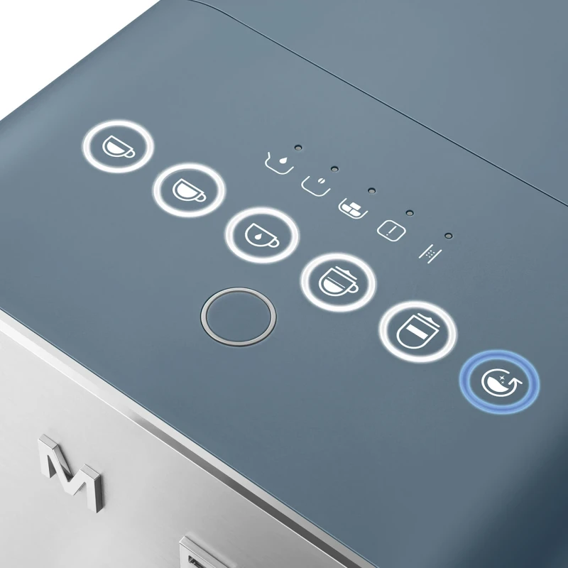 Smeg - Automatic Coffee Machine with Milk System - Storm Blue