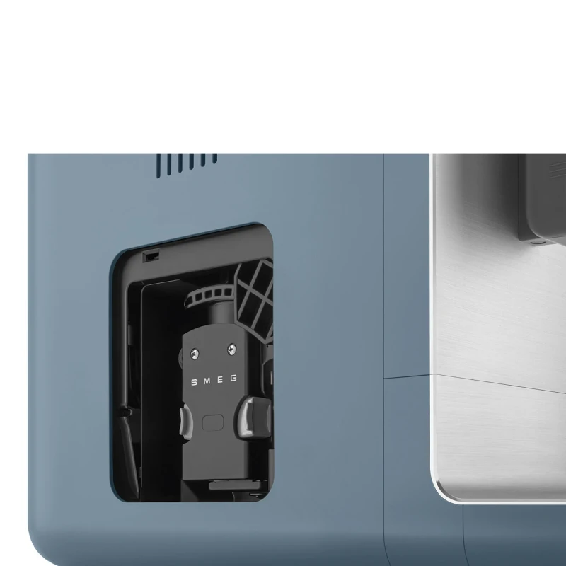 Smeg - Macchina da Caffè Automatica con Sistema Latte - Storm Blue