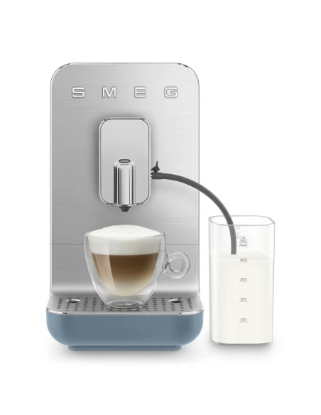 Smeg - Automatic Coffee Machine with Milk System - Storm Blue