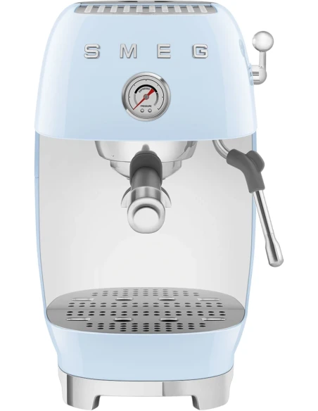 Smeg - Manual Espresso Coffee Machine with Cold Brew - Glossy Light Blue