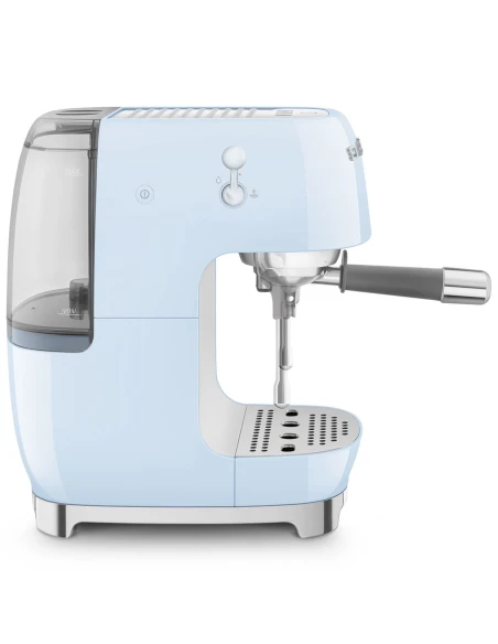 Smeg - Manual Espresso Coffee Machine with Cold Brew - Glossy Light Blue