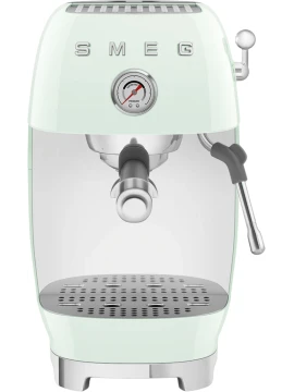 Smeg - Manual Espresso Coffee Machine with Cold Brew - Glossy Pastel Green