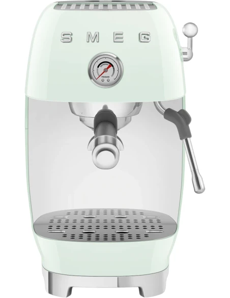 Smeg - Manual Espresso Coffee Machine with Cold Brew - Glossy Pastel Green