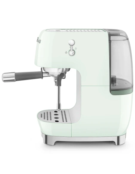 Smeg - Manual Espresso Coffee Machine with Cold Brew - Glossy Pastel Green