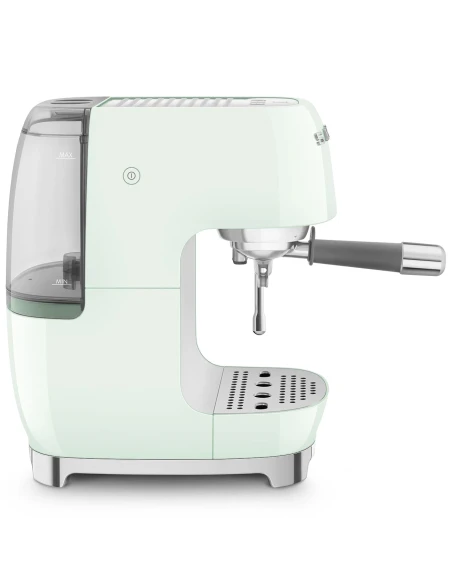 Smeg - Manual Espresso Coffee Machine with Cold Brew - Glossy Pastel Green