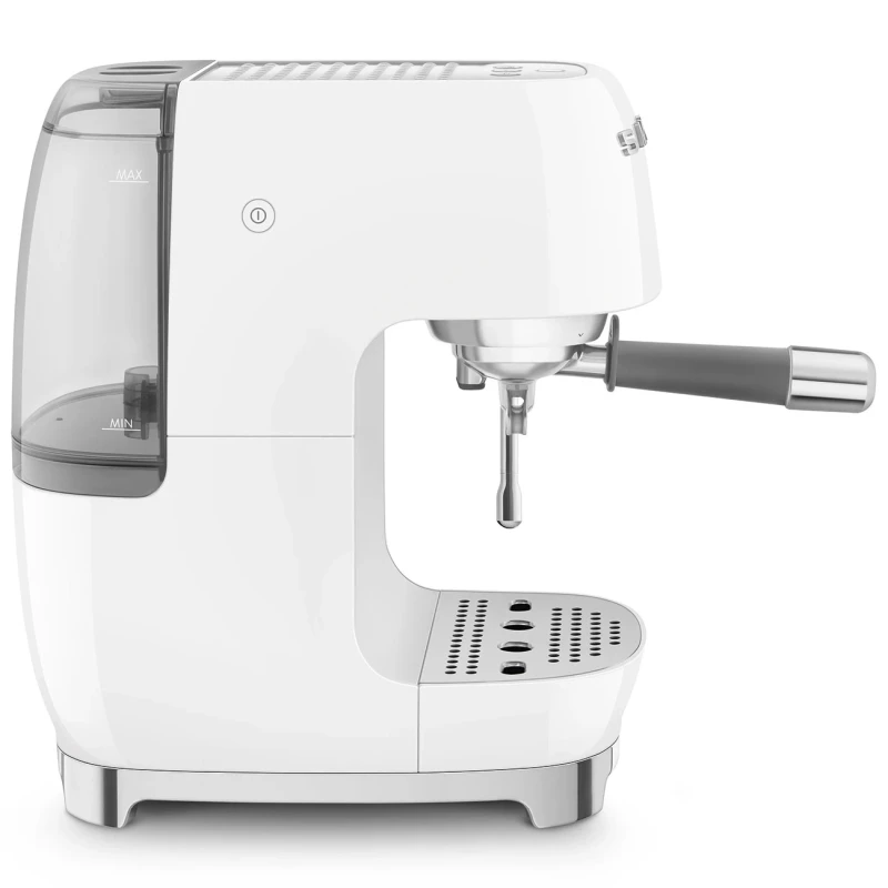 Smeg - Manual Espresso Coffee Machine with Cold Brew - Glossy White