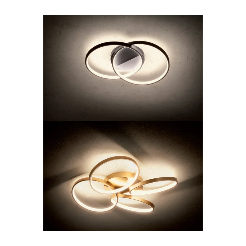 Redo Group - Espiral  Ceiling Lamp - Matt Gold
