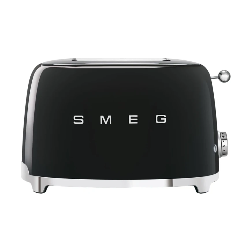 Smeg - 2 Slice Toaster - Glossy Black