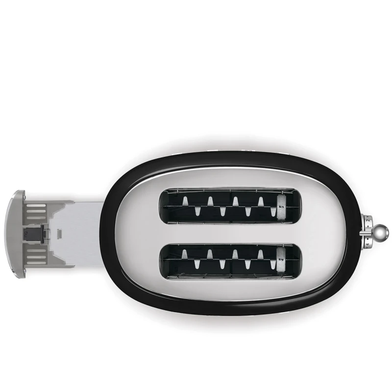 Smeg - 2 Slice Toaster - Glossy Black