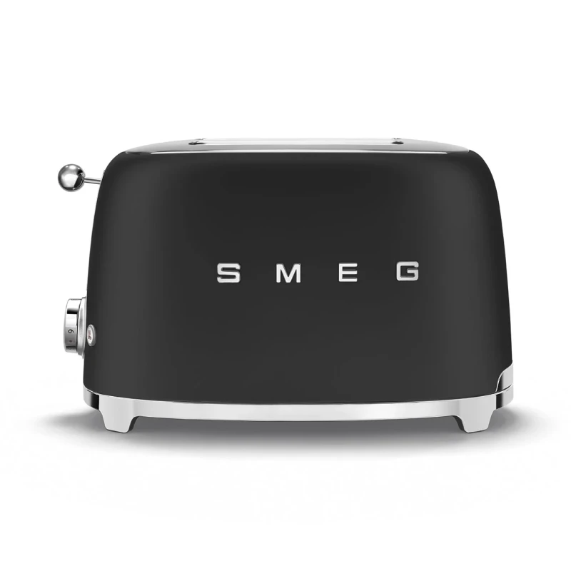 Smeg - 2 Slice Toaster - Matt Black