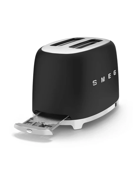 Smeg - 2 Slice Toaster - Matt Black