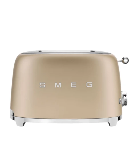 Smeg - 2 Slice Toaster - Matt Champagne