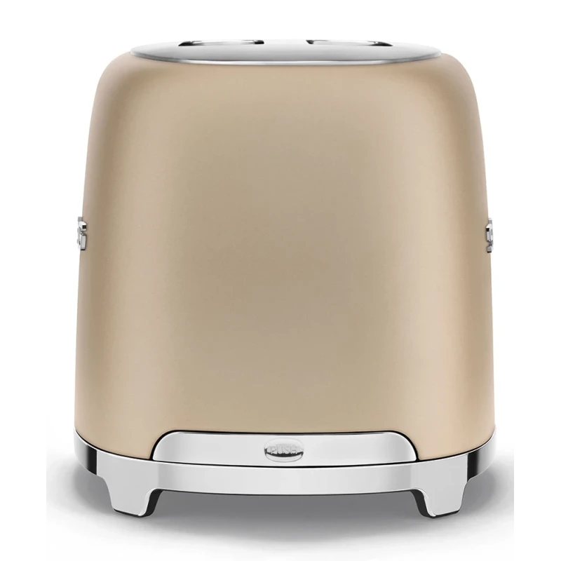 Smeg - Tostapane 2 Fette - Champagne Opaco