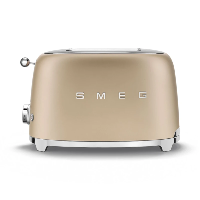 Smeg - 2 Slice Toaster - Matt Champagne