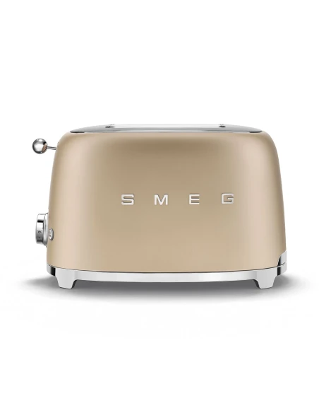 Smeg - 2 Slice Toaster - Matt Champagne