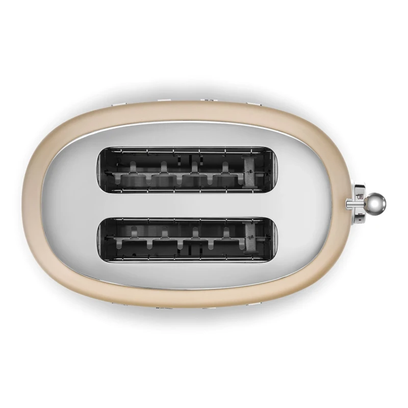 Smeg - Tostapane 2 Fette - Champagne Opaco