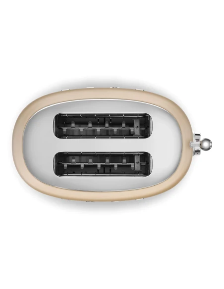 Smeg - Tostapane 2 Fette - Champagne Opaco