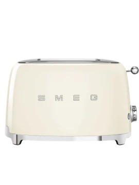 Smeg - 2 Slice Toaster - Polished Cream
