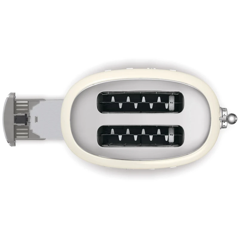 Smeg - 2 Slice Toaster - Glossy Cream