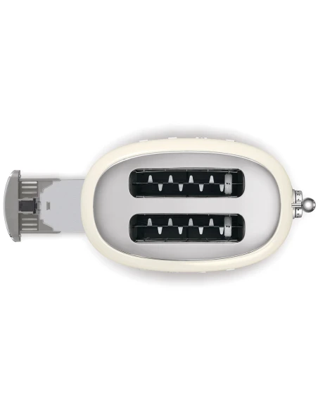 Smeg - 2 Slice Toaster - Glossy Cream