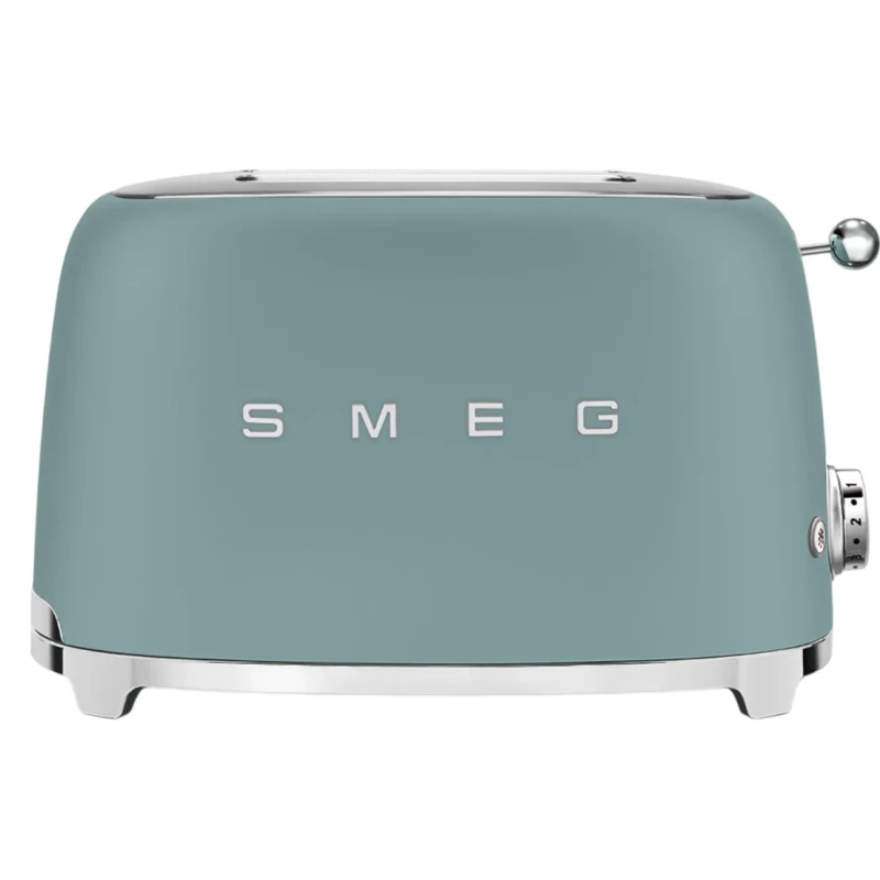Smeg - 2 Slice Toaster - Matt Emerald Green