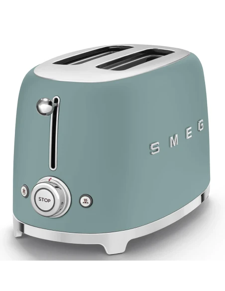 Smeg - 2 Slice Toaster - Matt Emerald Green