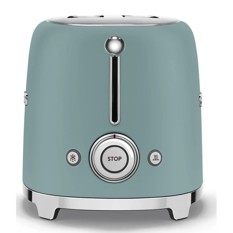 Smeg - 2 Slice Toaster - Matt Emerald Green