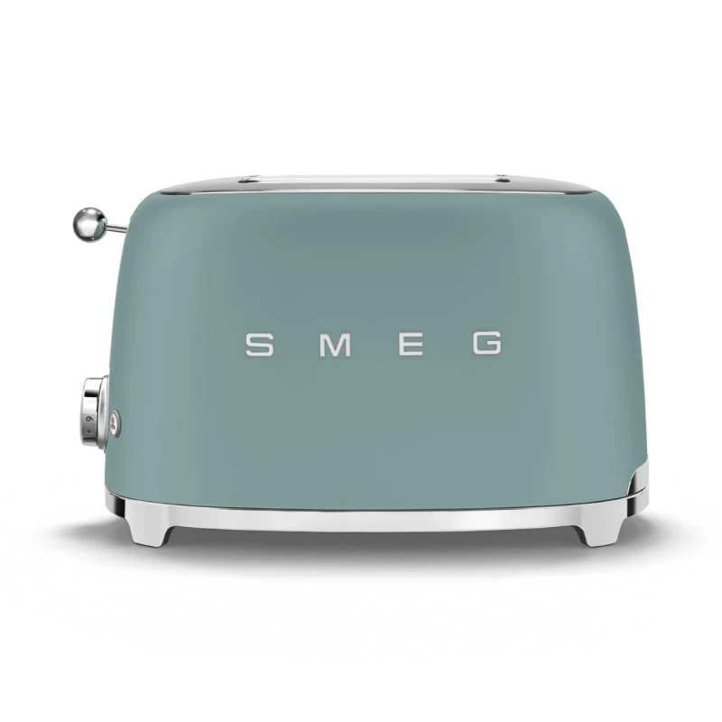 Smeg - 2 Slice Toaster - Matt Emerald Green