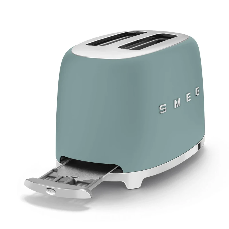 Smeg - Tostapane 2 Fette - Verde Smeraldo Opaco