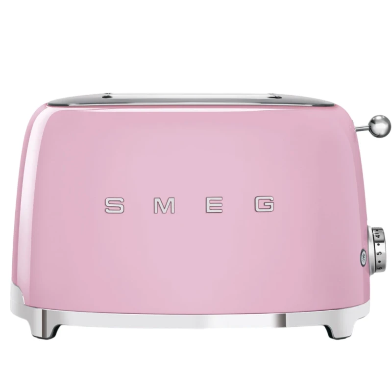 Smeg - 2-Slice Toaster - Glossy Pink