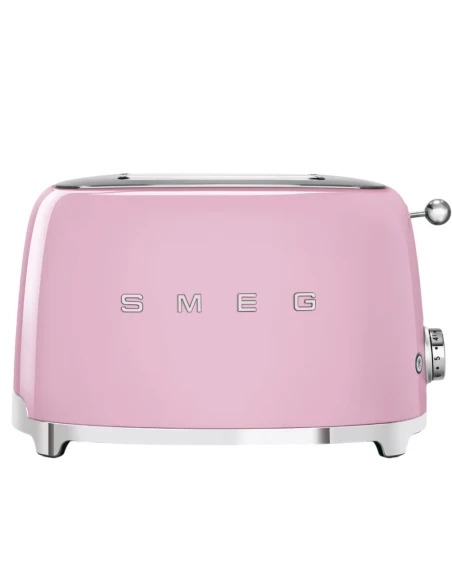 Smeg - Tostapane 2 Fette - Rosa Lucido
