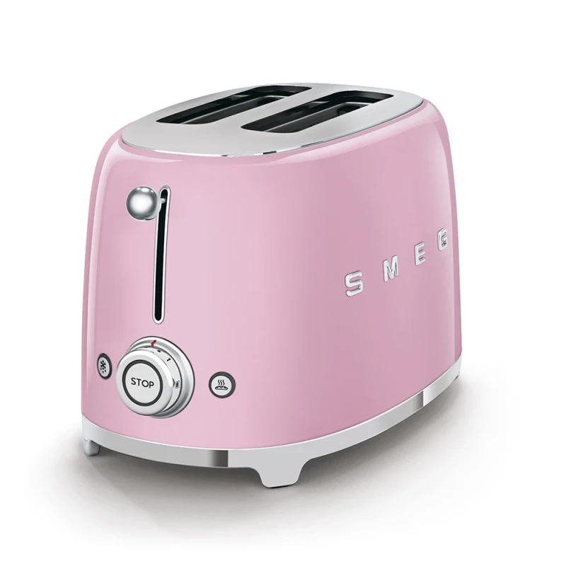 Smeg - 2-Slice Toaster - Glossy Pink