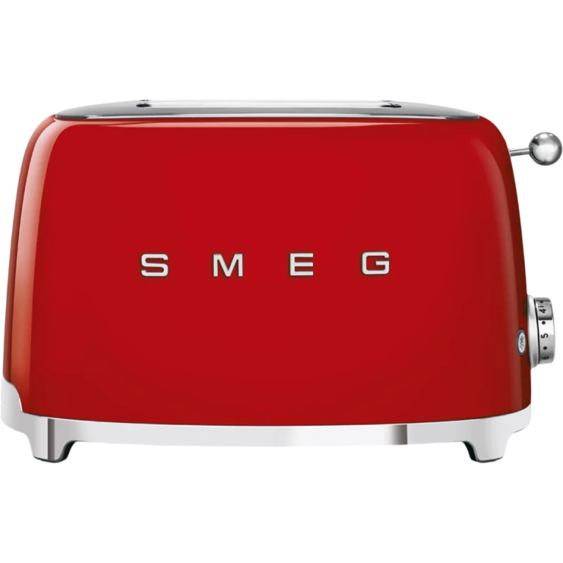 Smeg - 2-Slice Toaster - Glossy Red