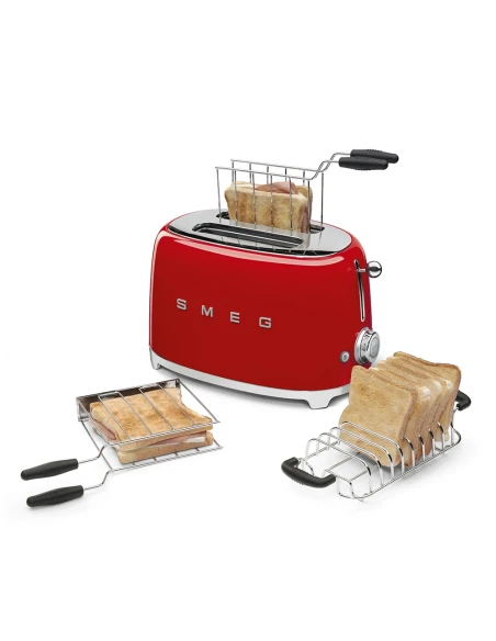 Smeg - 2-Slice Toaster - Glossy Red