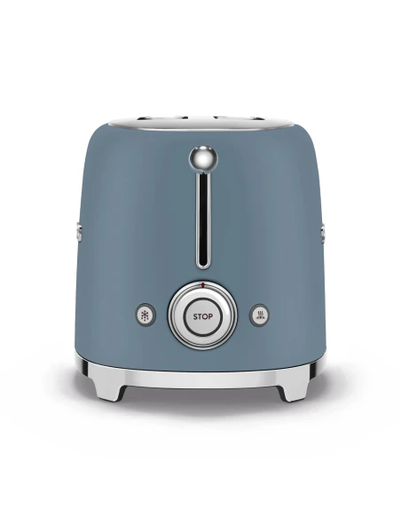 Smeg - 2-Slice Toaster - Storm Blue Matt