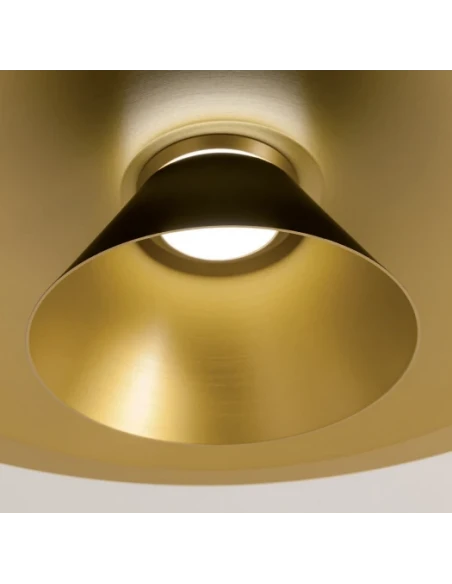 Redo Group - Fargo Pendant Lamp - Matt Black / Gold