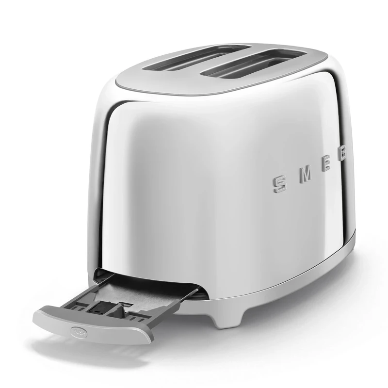 Smeg - 2-Slice Toaster - Polished Steel