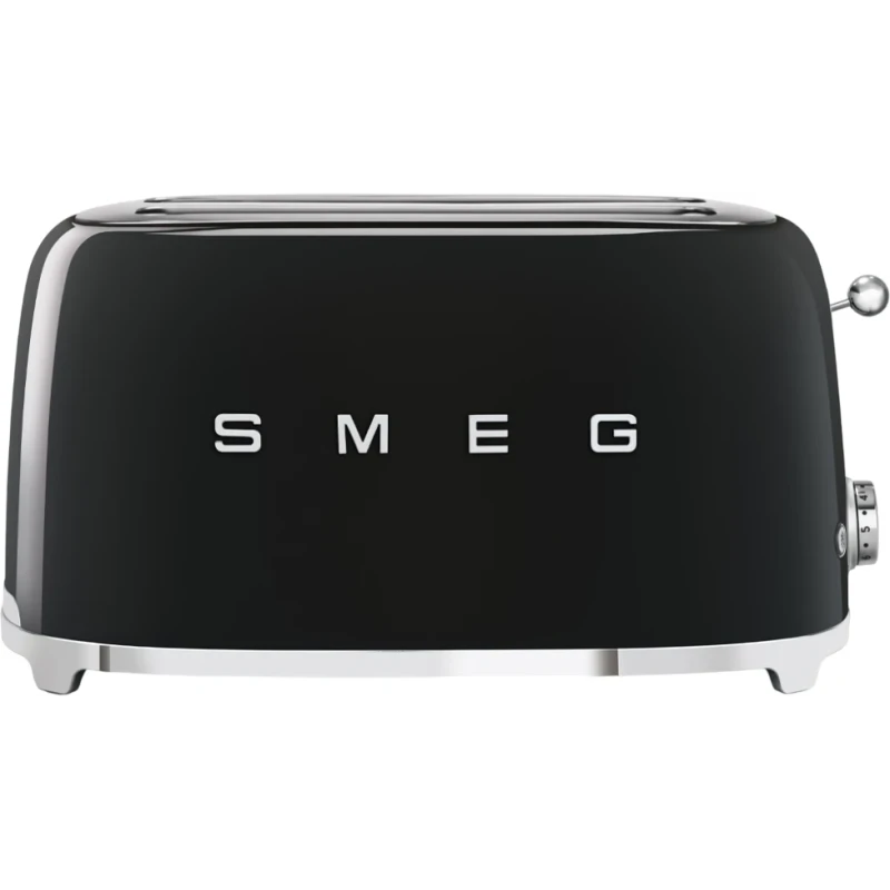 Smeg - 2 x 4 Slice Toaster - Glossy Black