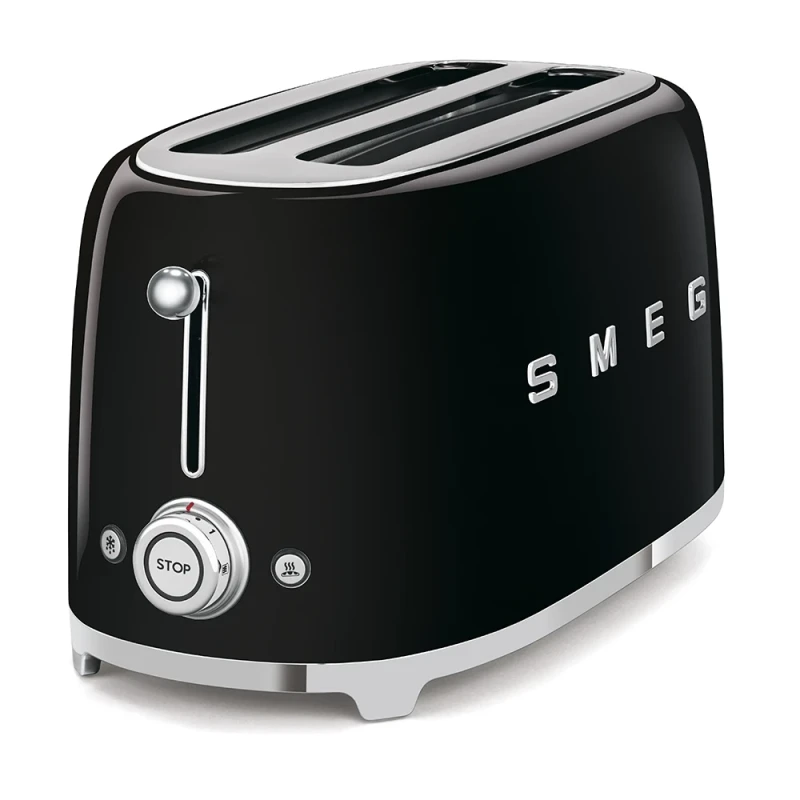 Smeg - Tostapane 2 x 4 - Nero Lucido