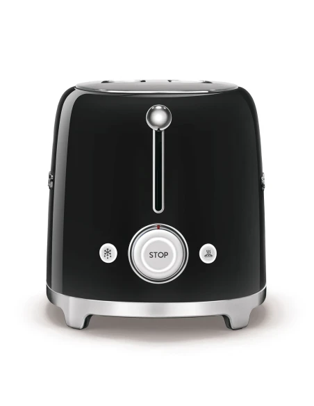 Smeg - Tostapane 2 x 4 - Nero Lucido