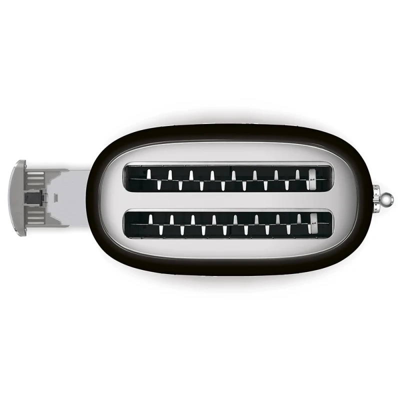Smeg - Tostapane 2 x 4 - Nero Lucido