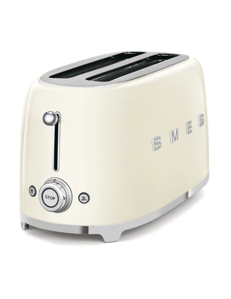 Smeg - 2 x 4 Slice Toaster - Glossy Cream