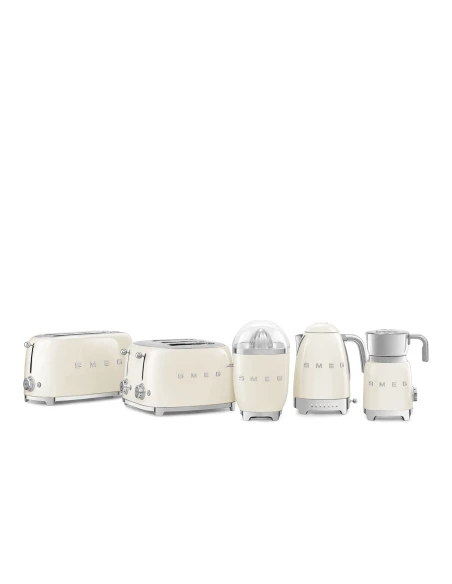 Smeg - 2 x 4 Slice Toaster - Glossy Cream