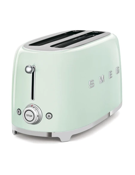 Smeg - 2 x 4 Slice Toaster - Gloss Pastel Green