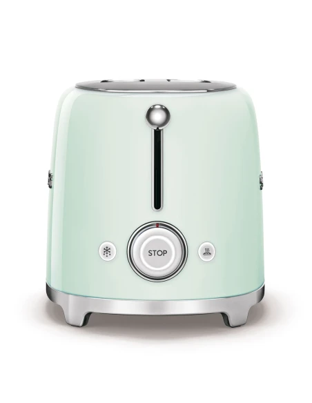 Smeg - 2 x 4 Slice Toaster - Gloss Pastel Green