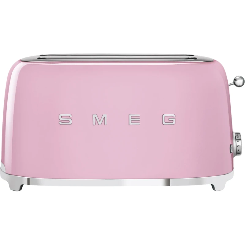 Smeg - Tostapane 2 x 4 - Rosa Lucido