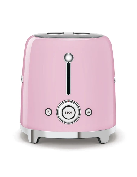 Smeg - Tostapane 2 x 4 - Rosa Lucido