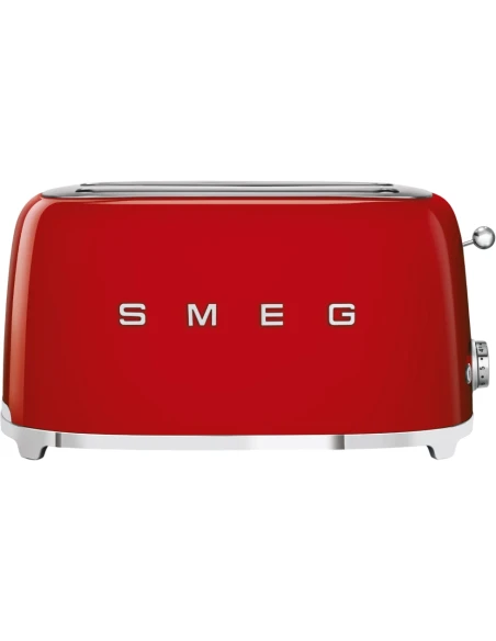 Smeg - Tostapane 2 x 4 - Rosso Lucido