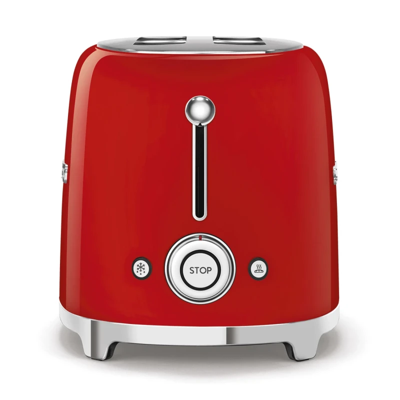 Smeg - Tostapane 2 x 4 - Rosso Lucido