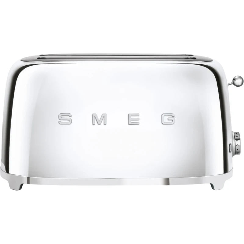 Smeg - 2 x 4 Slice Toaster - Polished Steel
